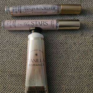 Bath & Body Works Gold and Cream Fragrance Trio